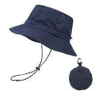 Hugfads Cappello da Pescatore Unisex Impermeabile con Protezione UV, Tesa Larga e Pieghevole per attività Outdoor，Nylon di Alta qualità