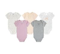 Huggies 5-Pack Elevated Bodysuit, Bimba 0-24, Rosa Cameo, 6 mesi