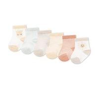 HUGGIES 6 Pack Baby Socks, multicolore