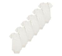 Huggies 6-Pack Basic Bodysuit Undershirt, Malva D'Avena Htr, 6 Mesi (Pacco da 6) Unisex Baby