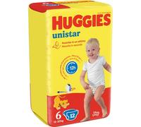 HUGGIES. 72 PANNOLINI - HUGGIES UNISTAR EXTRALARGE PZ.12 IN 6 CONFEZIONI 00000