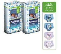 Huggies Drynites Mutandine Assorbenti Bambino 4-7 Anni 10 Pezzi