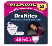 Huggies Drynites Pannolini Mutandina, Taglia L (27-57 Kg), 52 Pannolini