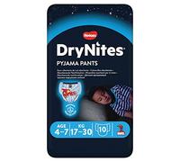 Huggies - drynites pacco singolo boy 4-7 anni (17-30 kg) tg.m - pz.10