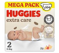 HUGGIES - EXTRA CARE MEGA PACK TG. 2 - 104 PEZZI