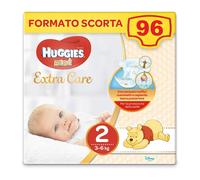 Pannolini Huggies Extra Care 3-6 Kg Misura 2 (24pz)