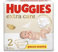 Huggies Extra Care Pannolini Taglia 2 (3-6 Kg) Offerta Megapack Confezione da 10