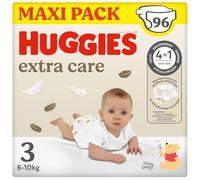 Huggies Extra Care, Pannolini Taglia 3 (6-10 Kg) Pacco Mega, 96 Pz