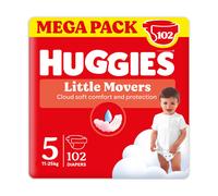Huggies - Little Movers Megapack Taglia 5 102pz