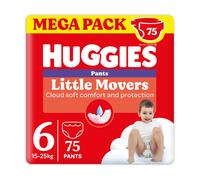 Huggies - Little Movers Mutandina Megapack Taglia 6 75pz