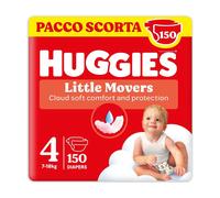 Huggies Little Movers Taglia 4, 150 Pannolini Disney Ultra Dry