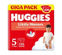 Huggies - Pannolini Little Movers Gigapack Taglia 5 126 Pezzi