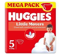 Huggies Little Movers Taglia 5 Pannolini per Bambini (11-25 Kg) Megapack 102 Pan
