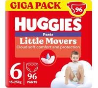 Huggies Little Movers Taglia 6 (15-25 Kg) Pannolini 96 Pz