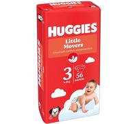 Huggies Little Movers Ultra Comfort 4-9 kg 56 pezzi - Pannolino
