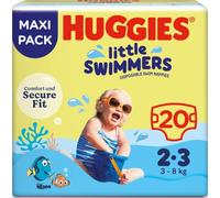 Huggies Little Swimmers, 20 Pannolini Costumino, Taglia 2-3 (3-8 kg)