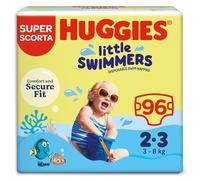 Huggies Little Swimmers, 96 Pannolini Costumino, Taglia 2-3 (5-11 kg)