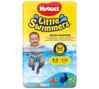 Huggies Little Swimmers Pannolini, Taglia 2-3 (3-8 kg), 1 Pacco da 12 Pezzi