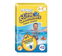 Huggies Little Swimmers Pannolino Costumino Bambini Taglia Small 3-8 Kg 12 Pannolini