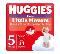 Huggies - Mutandina Little Movers Grande Taglia 5: 12/17 Kg