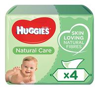 Huggies Natural Care - Salviette per neonati, 4 x 56 pezzi