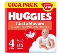 Huggies - Pannolini Little Movers Gigapack Taglia 4 150 Pezzi