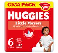HUGGIES - Pannolini Little Movers Gigapack - Unico, 6 - 102 PZ