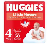 Huggies - Pannolini Little Movers Grande Taglia 4: 7/18kg