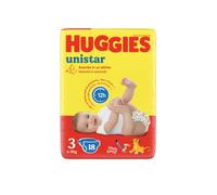 Huggies - Pannolini Unistar Taglia 3 18pz