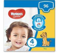 Huggies Pannolini Unistar Taglia 4 (7-18 kg) Confezione da 96 Pannolini (6X16)
