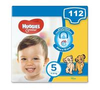 Huggies Pannolini Unistar Taglia 5 (11-25 kg) Confezione da 112 Pannolini (8X14)