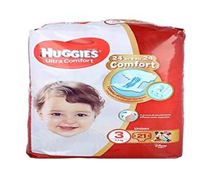 HUGGIES ULTRA COMFORT Pacco Basse 3 (4-9 kg) - 21 pezzi