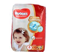 PANNOLINO HUGGIES ULTRA COMFORT BASE 4 18 PEZZI