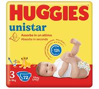 Huggies Unistar 4-9kg 18pz