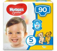 Huggies Unistar Pannolini Taglia 5 (11-25 kg) Confezione da 90 Pezzi Disney