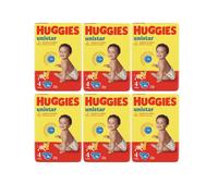 Kimberly-Clark KIMBERLY-CLARK HUGGIES Unistar - 17 pannolini di taglia 4 per bambini dal peso 7-18 kg