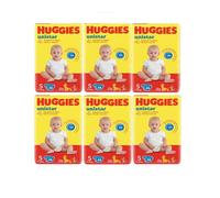 Huggies Unistar Taglia 5 Pannolini Bambini (11-25 kg) Offerta 112 Pannolini (8X14)