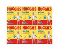 Huggies Unistar Taglia 6 Pannolini Bambini (15-30 kg) Offerta 72 Pannolini (6X12)