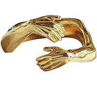 Hugging Ring Adjustable Open End 2 Colors Adjustable Finger Jewellery Mens Rings for New Year Gift Valentine's Day Gift Nice processing