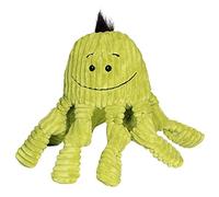 Hugglehounds Plush Corduroy Durevole octo-knotties Cane Giocattolo, Citron