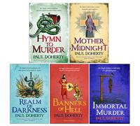 Hugh Corbett Medieval Mysteries Series 21-25 Collection 5 Books Set by Paul Doherty (Hymn to Murder, Mother Midnight, Realm of Darkness, Banners of Hell, Immortal Murder)