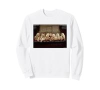 Hugh HEFNER con Playboy Bunnies 2002 di Michael Grecco Felpa