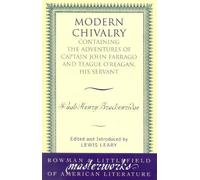 Hugh Henry Brackenridge Modern Chivalry (Tascabile) Masterworks of Literature