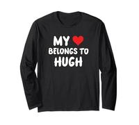 Hugh - Il Mio Cuore appartiene a Hugh - Amore Maglia a Manica