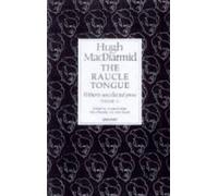Hugh MacDiarmid Raucle Tongue (Copertina rigida)