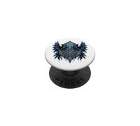 Hugin & Munin i corvi di Odin, vichingo, celti, Valhalla, corvo PopSockets PopGrip Adesivo