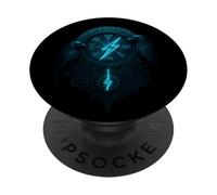 Hugin & Munin i corvi di Odino, Celti vichinghi Valhalla PopSockets PopGrip Adesivo