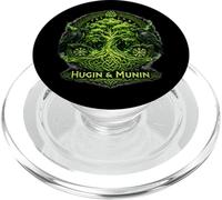 Hugin & Munin i corvi di Odino, Celti vichinghi Valhalla PopSockets PopGrip per MagSafe