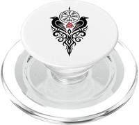 Hugin & Munin i corvi di Odino, Celti vichinghi Valhalla PopSockets PopGrip per MagSafe