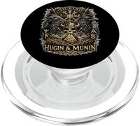 Hugin & Munin i corvi di Odino, Celti vichinghi Valhalla PopSockets PopGrip per MagSafe